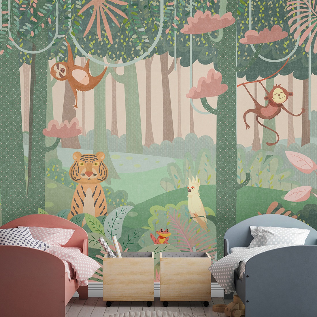 Панно Affresco Сказки ZK617-COL1 2x2,68 м фото в интерьере