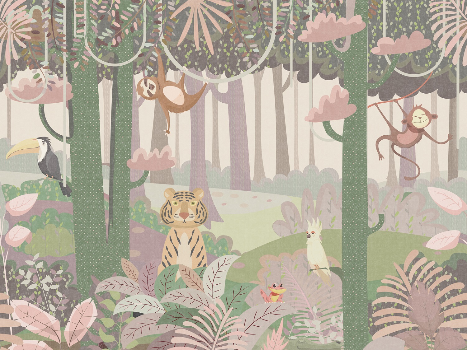 Панно Affresco Сказки ZK617-COL4 2x2,68 м