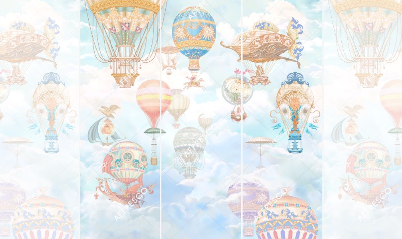 Панно Affresco Сказки AK612-COL1 2x2,01 м