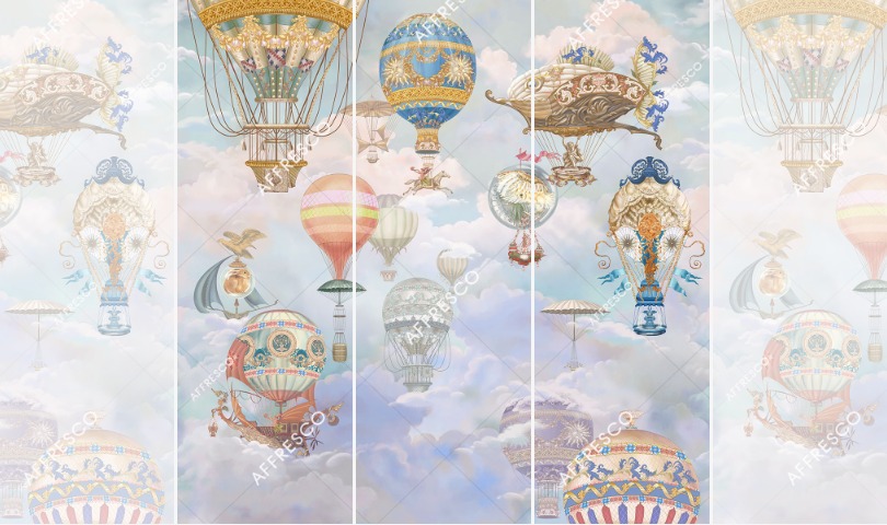 Панно Affresco Сказки AK612-COL2 2x2,01 м