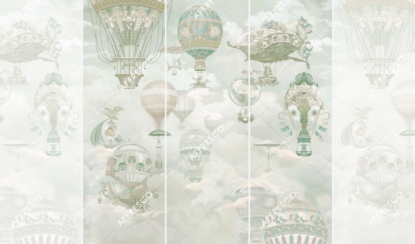 Панно Affresco Сказки AK612-COL3 2x2,01 м