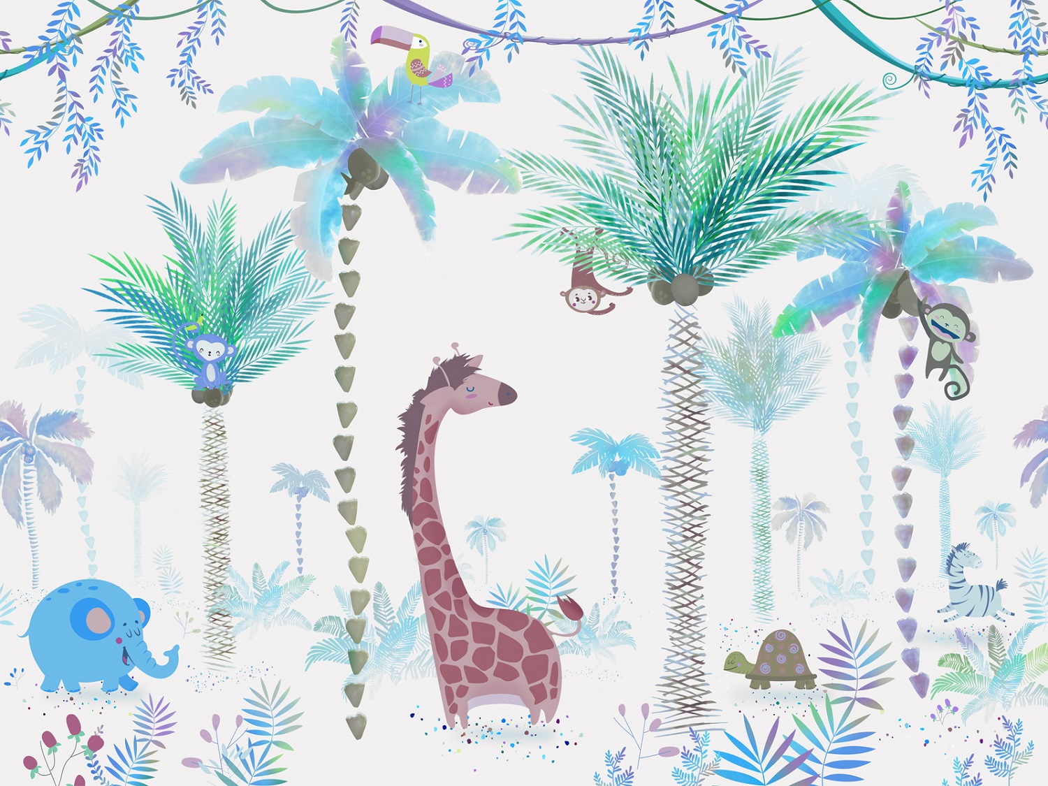 Панно Affresco Сказки ID689-COL3 2x2,68 м