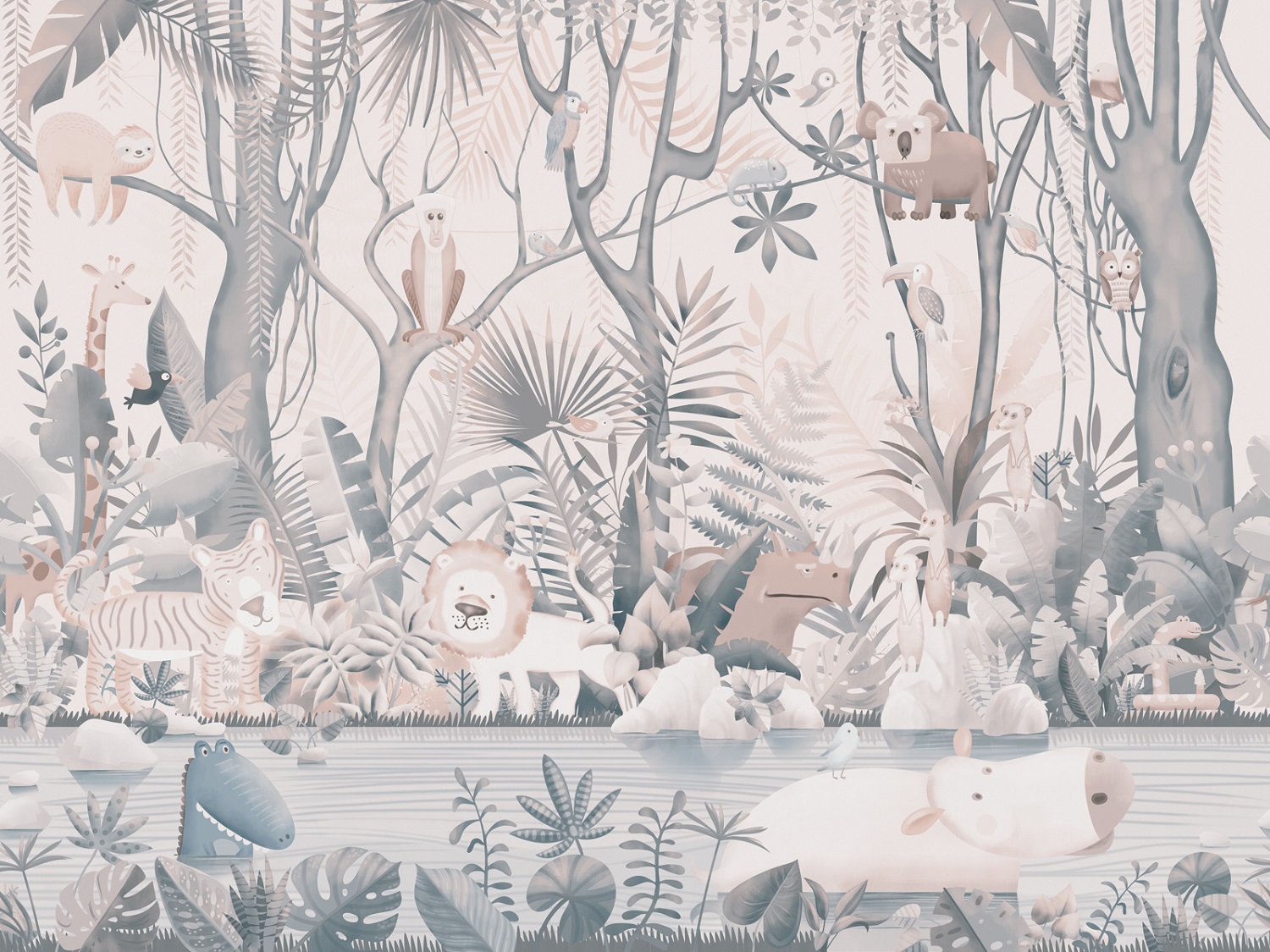 Панно Affresco Сказки AB614-COL2 2x2,68 м