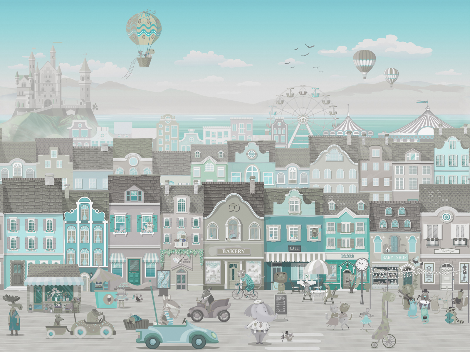 Панно Affresco Сказки ZK673-COL2 2x2,68 м