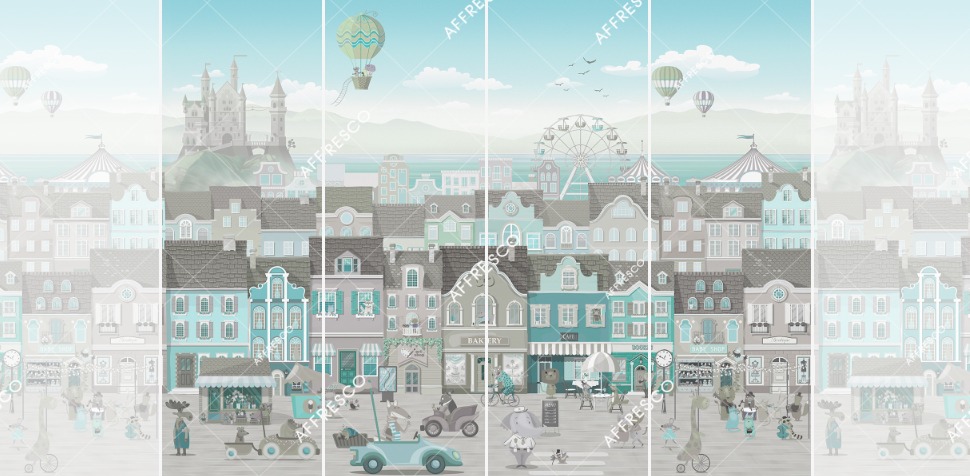 Панно Affresco Сказки ZK673-COL2 2x2,68 м