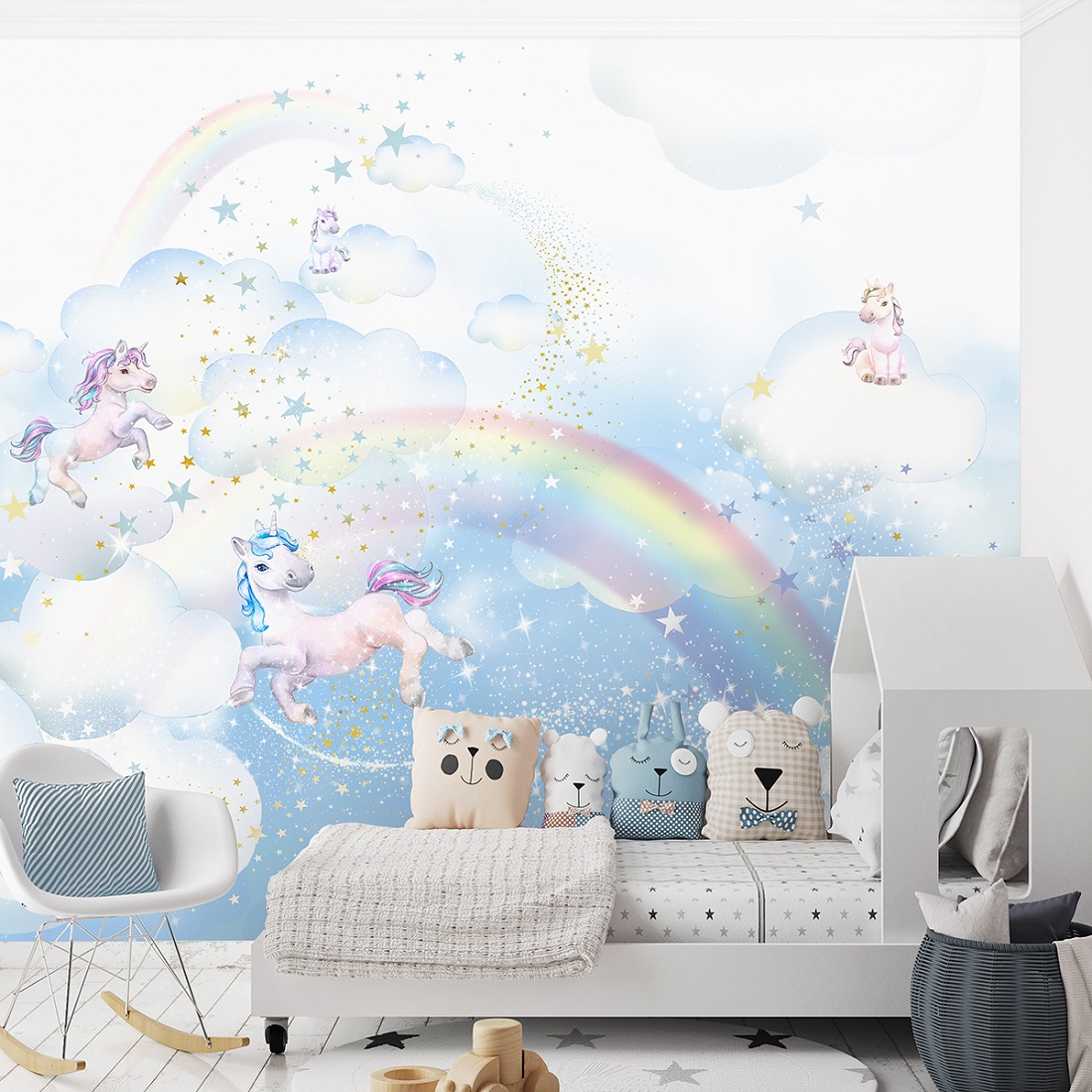 Панно Affresco Сказки SN620-COL1 2x2,01 м фото в интерьере