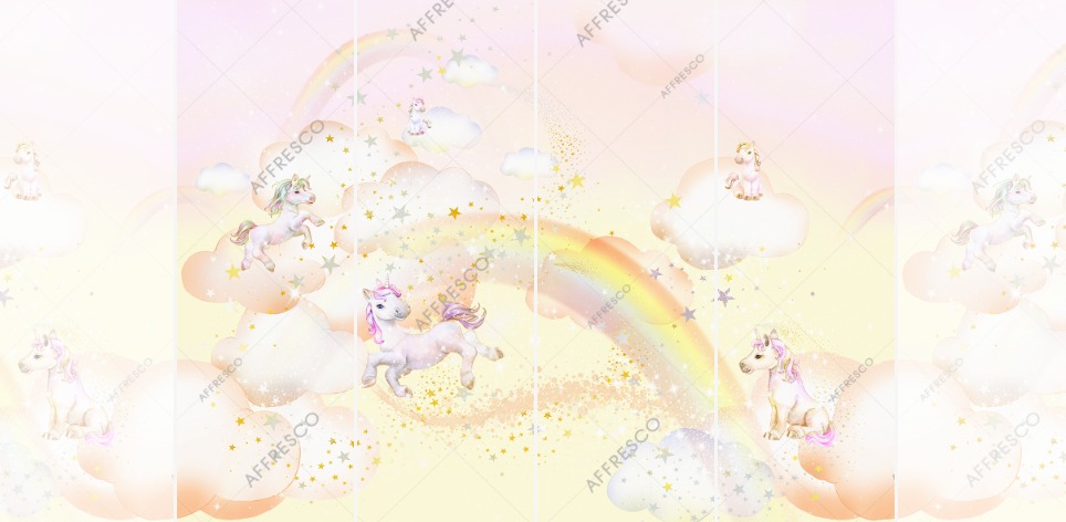 Панно Affresco Сказки SN620-COL3 2x2,01 м