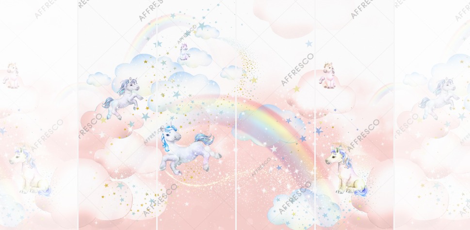 Панно Affresco Сказки SN620-COL4 2x2,01 м