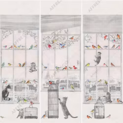 Панно Affresco Сказки AB668-COL2 2x2,01 м