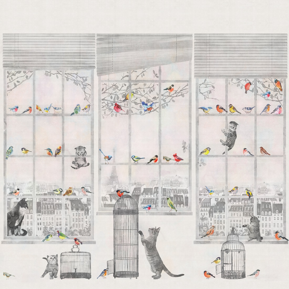 Панно Affresco Сказки AB668-COL2 2x2,01 м