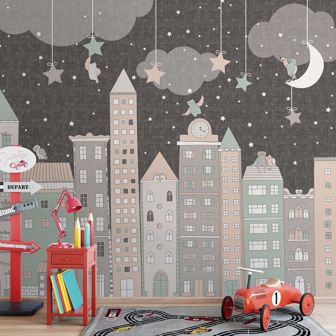 Панно Affresco Сказки ZK603-COL1 2x2,68 м фото в интерьере