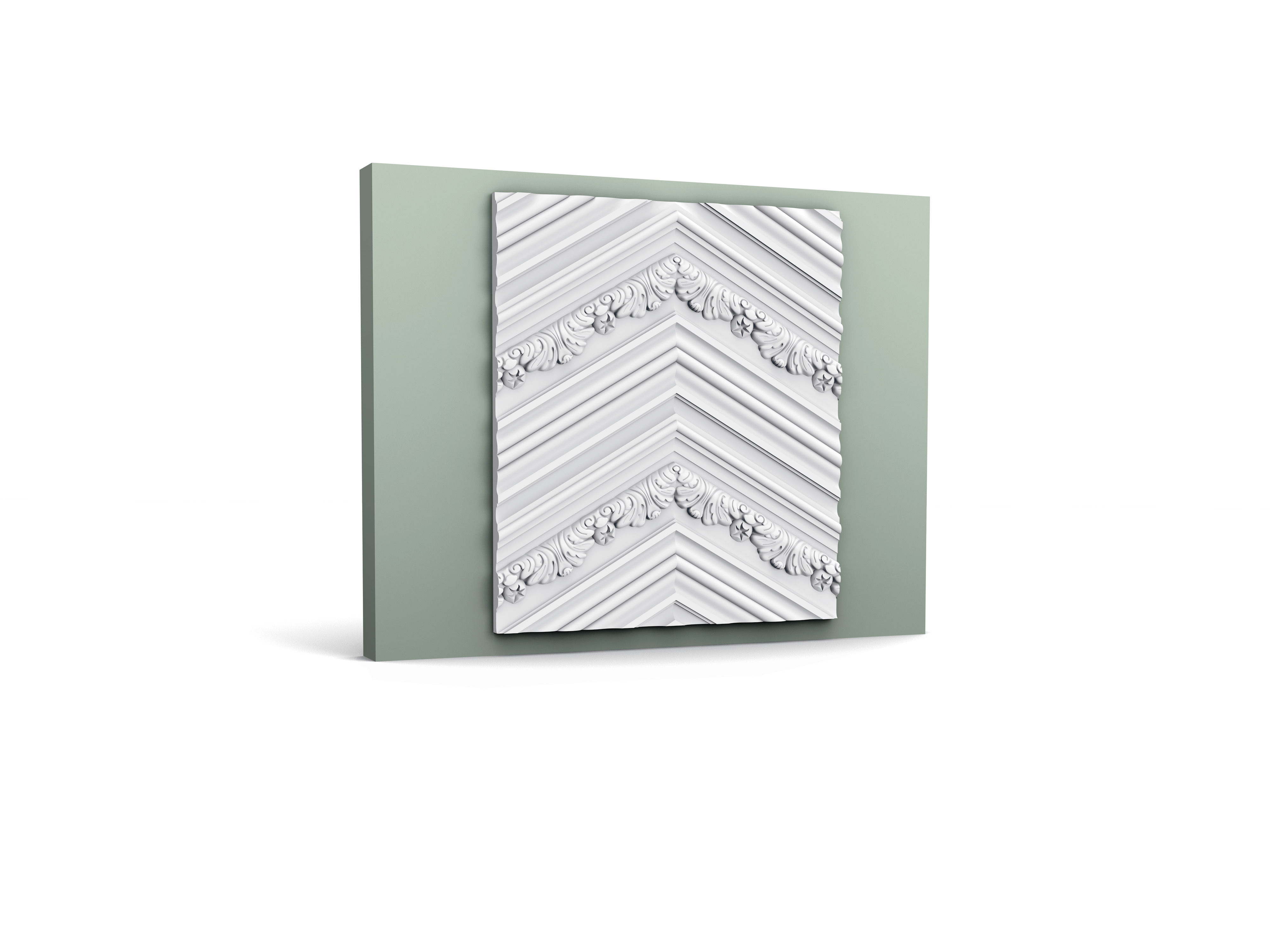 Стеновая панель под покраску Orac Decor New Classic Chevron W130 2000×400×20