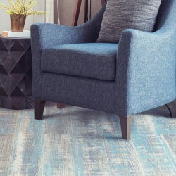 Пробковый пол клеевой Corkstyle Wood XL Lazurite Blue 1235×200×6
