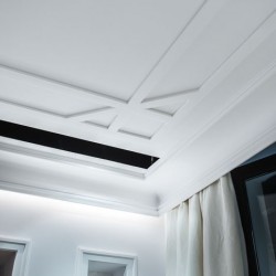 Плинтус дюрополимерный под покраску Orac Decor Fundamentals SX162 2000×40×10