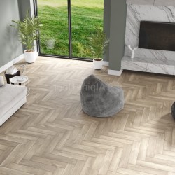 Кварцвиниловый SPC ламинат Alpine Floor Parquet Light Дуб Натуральный отбеленный ECO 13-5 венгерская елка 600×125×4