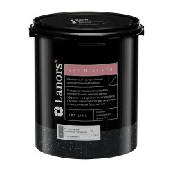 Краска декоративная Lanors Satin Silver STS_094 1 кг