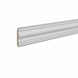 Потолочный плинтус ЛДФ под покраску Ultrawood CR 0019 2440×42×42