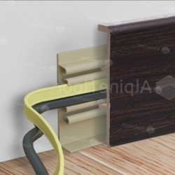 Плинтус Alpine Floor Rico Concept 80 Венге Мали RC80209 2200×80×20