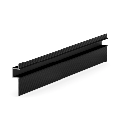 Профиль алюминиевый теневой Laconistiq Classic Черный RAL 9005 21-21-300 матовый 3000×37×10,7