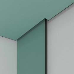 Профиль алюминиевый теневой с подсветкой Laconistiq Multilevel Черный 25-11-300 3000×46,3×27,7