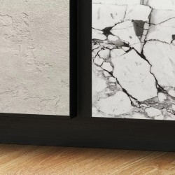 Профиль алюминиевый теневой Laconistiq Dual Черный муар RAL 9005 22-31-300 3000×8,6×12