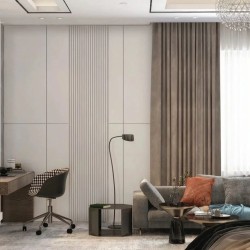 Профиль алюминиевый теневой Laconistiq Classic Черный муар RAL 9005 21-31-300 3000×37×10,7