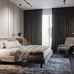 Профиль алюминиевый теневой Laconistiq Classic Черный муар RAL 9005 21-31-300 3000×37×10,7